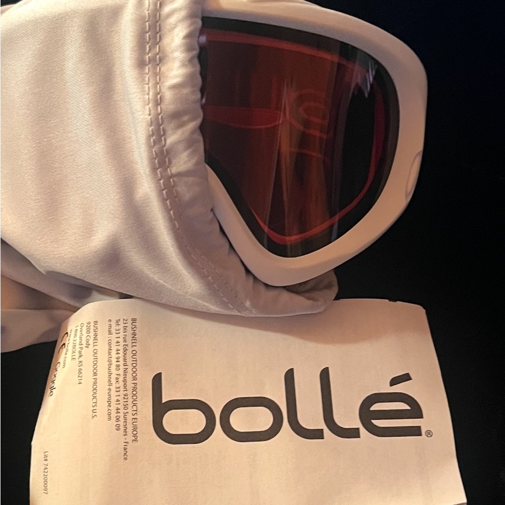 Bolle Goggles with Red and Black Strap